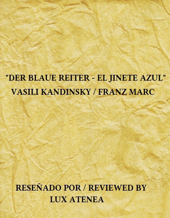 DER BLAUE REITER EL JINETE AZUL KANDINSKY