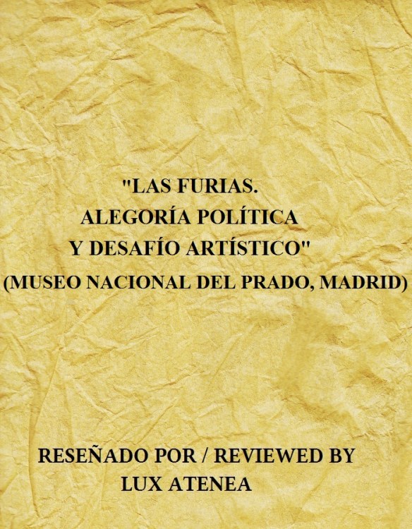 Las Furias Alegoria Politica y Desafio Artistico Museo del Prado
