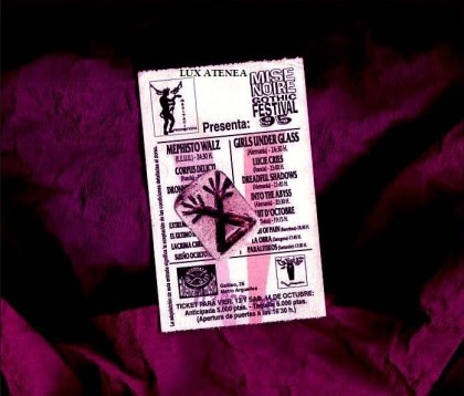 entrada mise noire gothic festival