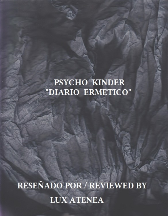 PSYCHO KINDER - DIARIO ERMETICO
