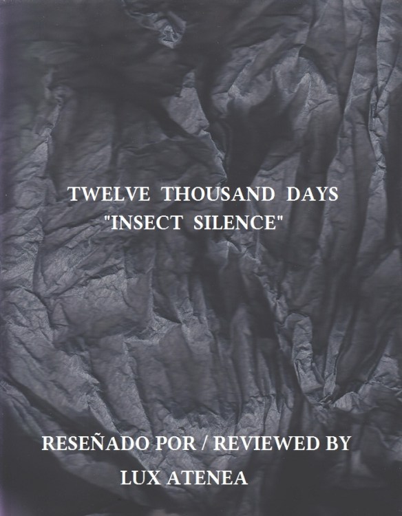 TWELVE THOUSAND DAYS - INSECT SILENCE