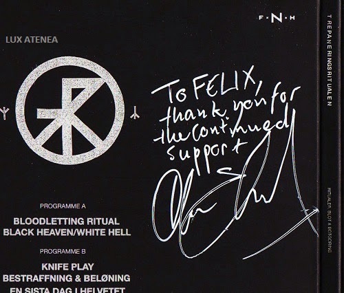 dedicatoria Trepaneringsritualen CD