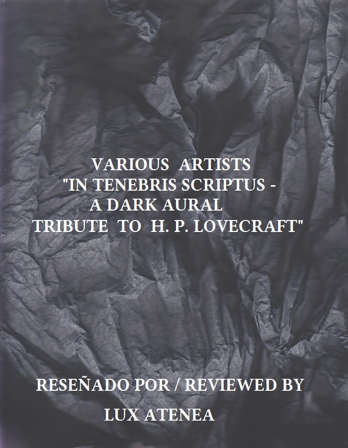 VV.AA. IN TENEBRIS SCRIPTUS - A DARK AURAL TRIBUTE TO H. P. LOVECRAFT