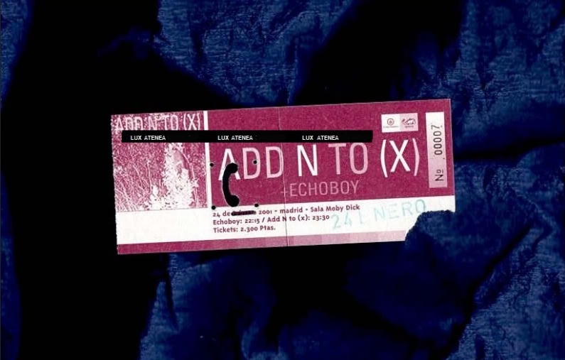 add n to x echoboy entrada concierto