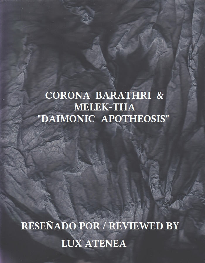 CORONA BARATHRI &amp; MELEK-THA - DAIMONIC APOTHEOSIS
