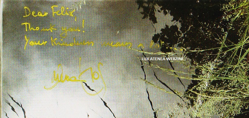 THE ILLUSION OF SILENCE BLACK RAINBOW DEDICATORIA