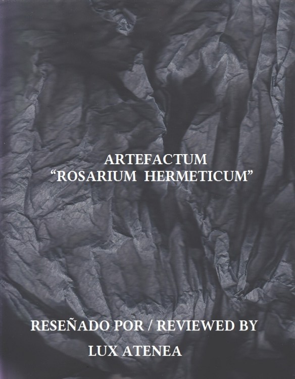 ARTEFACTUM - ROSARIUM HERMETICUM