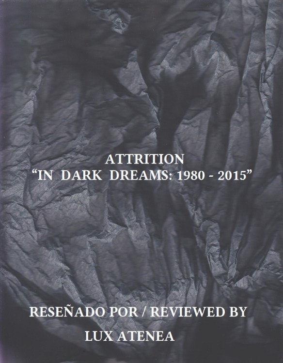 ATTRITION - IN DARK DREAMS 1980 - 2015