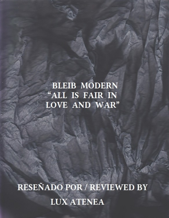 BLEIB MODERN - ALL IS FAIR IN LOVE AND WAR