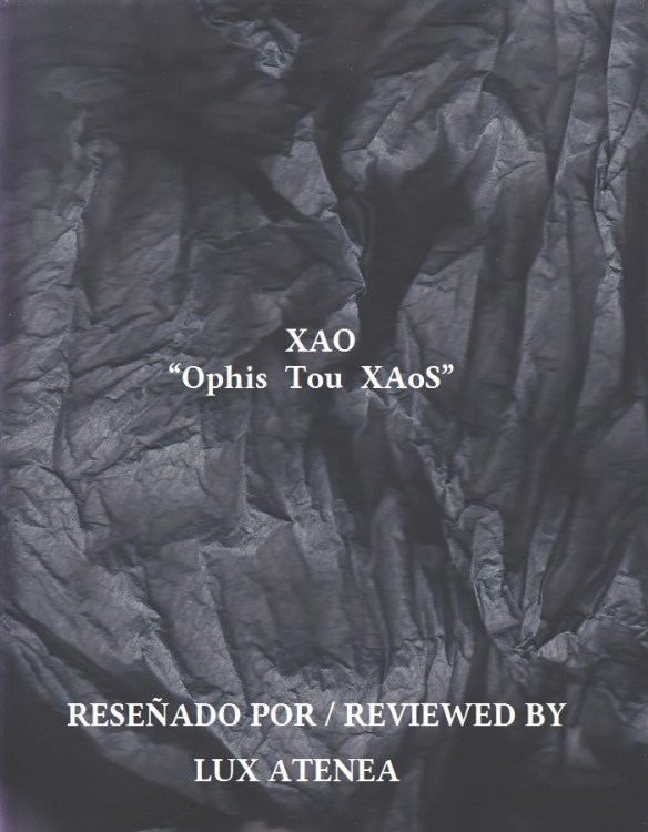 XAO - Ophis Tou XAoS