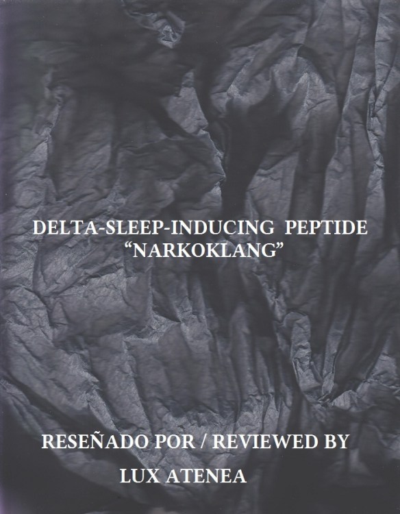 DELTA-SLEEP-INDUCING PEPTIDE - NARKOKLANG