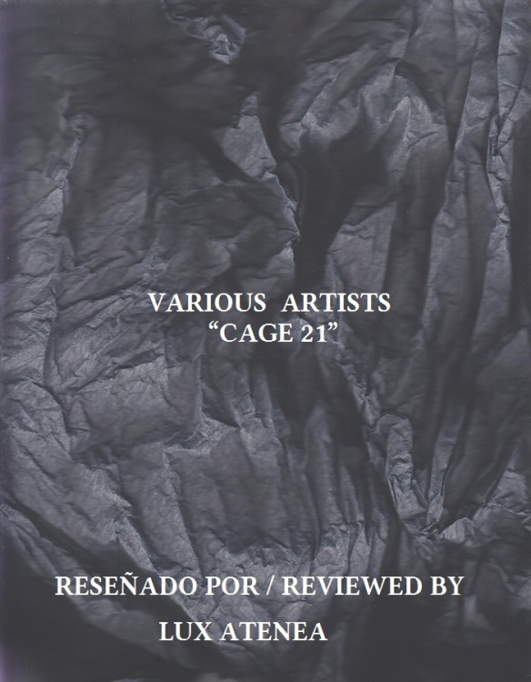 VARIOUS ARTISTS - CAGE 21