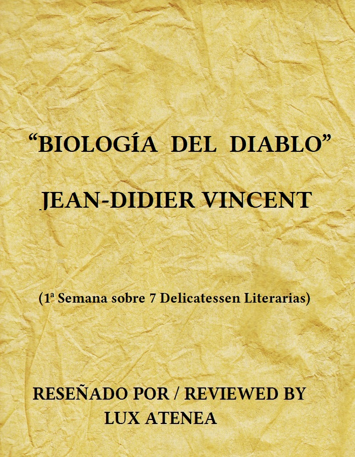 BIOLOGÍA DEL DIABLO - JEAN-DIDIER VINCENT