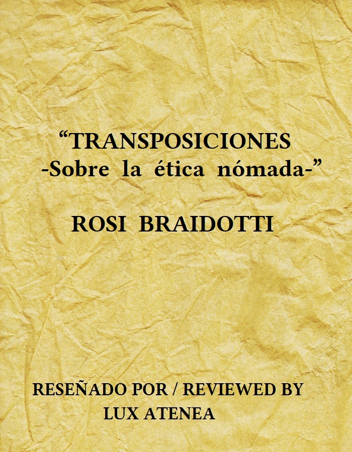 TRANSPOSICIONES Sobre la ética nómada ROSI BRAIDOTTI