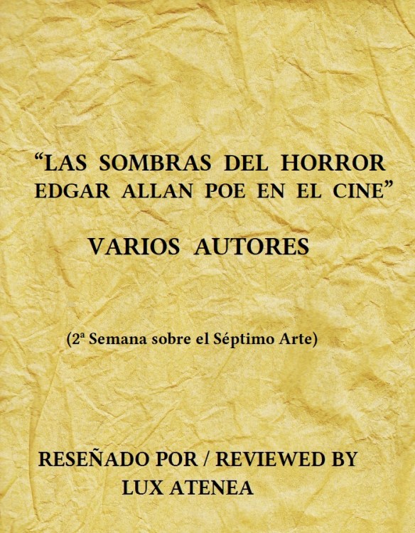 LAS SOMBRAS DEL HORROR EDGAR ALLAN POE EN EL CINE