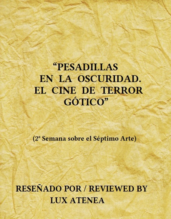 PESADILLAS EN LA OSCURIDAD EL CINE DE TERROR GÓTICO
