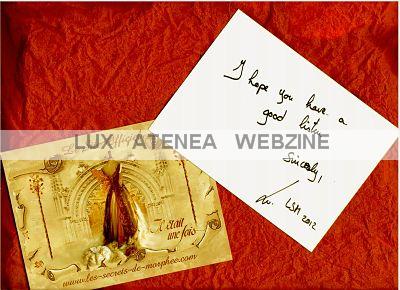 dedicatoria les secrets de morphee