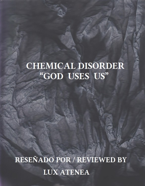 CHEMICAL DISORDER - GOD USES US
