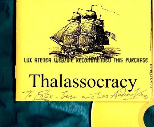 dedicatoria andrew king thalassocracy