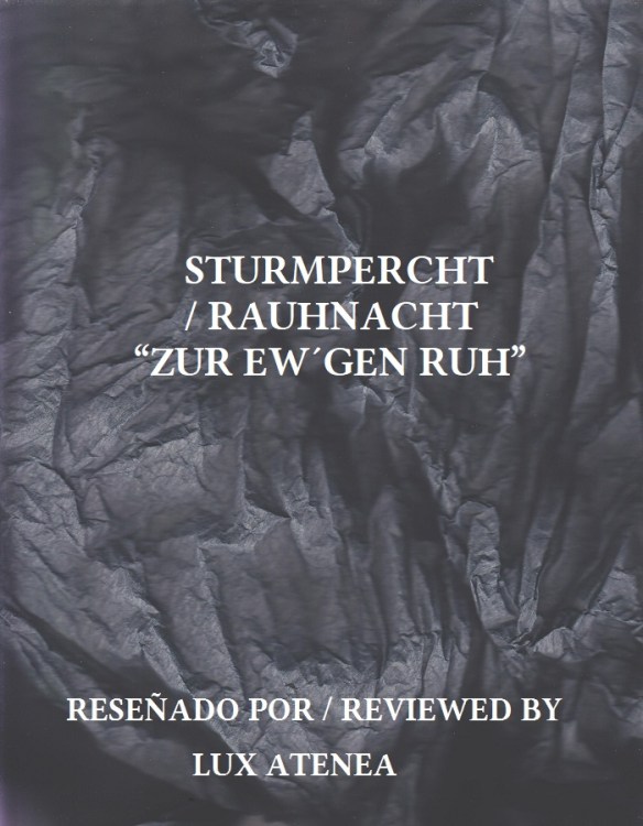 STURMPERCHT RAUHNACHT - ZUR EW´GEN RUH