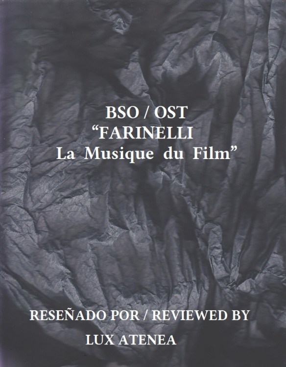 BSO OST FARINELLI La Musique du Film