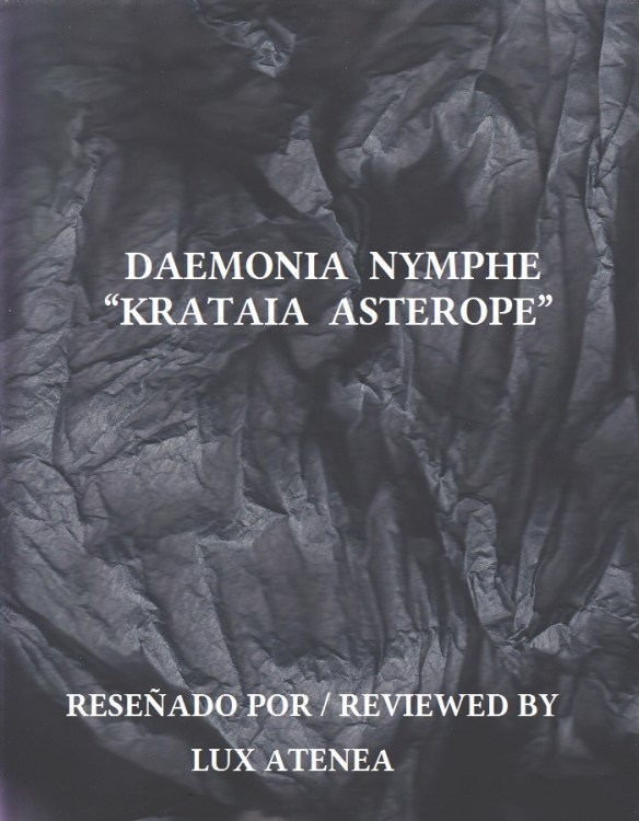 DAEMONIA NYMPHE - KRATAIA ASTEROPE