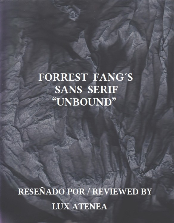 FORREST FANG´S SANS SERIF - UNBOUND