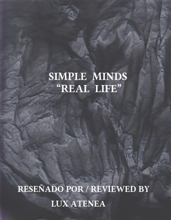 SIMPLE MINDS - REAL LIFE