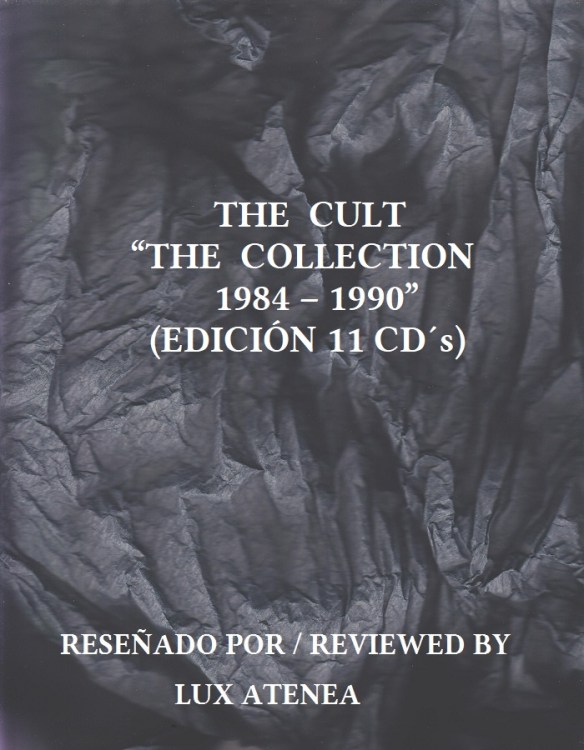 THE CULT - THE COLLECTION 1984 - 1990 EDICIÓN 11 CD