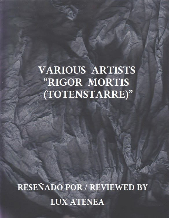 VARIOUS ARTISTS - RIGOR MORTIS TOTENSTARRE