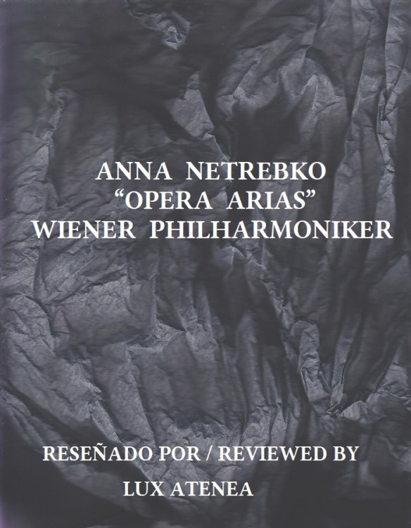 ANNA NETREBKO OPERA ARIAS WIENER PHILHARMONIKER