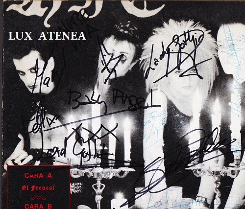 dedicatoria Gothic Sex single El Frenesi