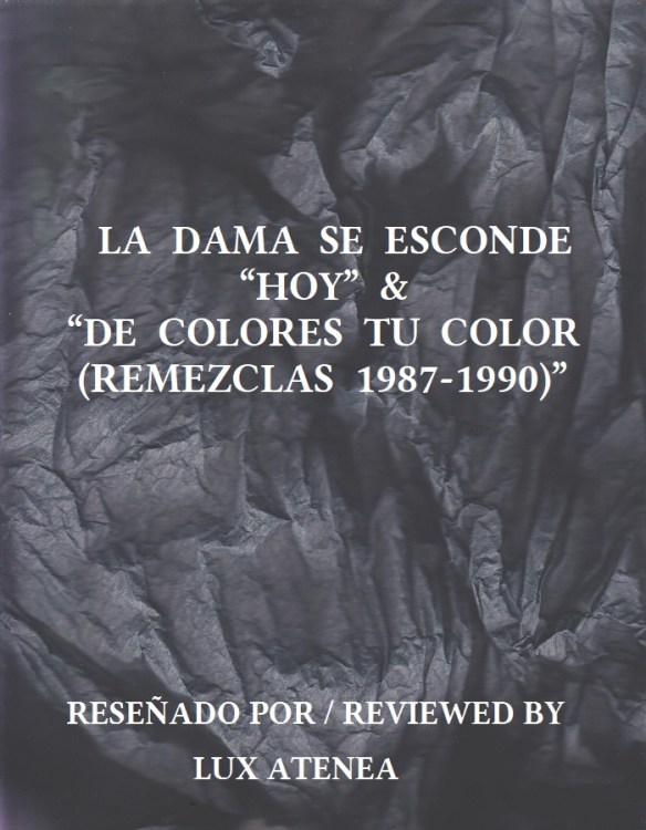 LA DAMA SE ESCONDE HOY DE COLORES TU COLOR REMEZCLAS 1987-1990