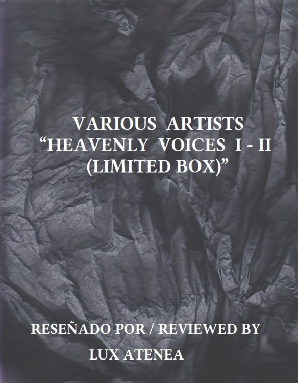 VARIOUS ARTISTS HEAVENLY VOICES I - II LIMITED BOX