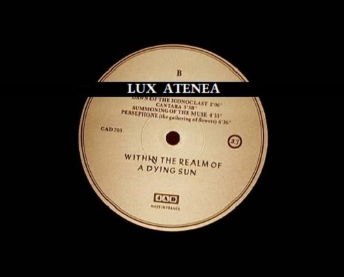 DEAD CAN DANCE WITHIN THE REALM OF A DYING SUN LP