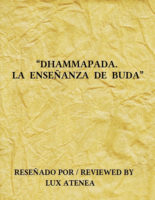 DHAMMAPADA LA ENSEÑANZA DE BUDA