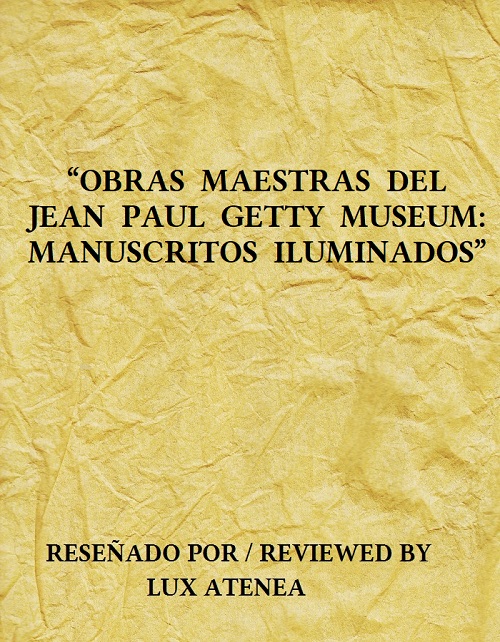 JEAN PAUL GETTY MUSEUM MANUSCRITOS ILUMINADOS