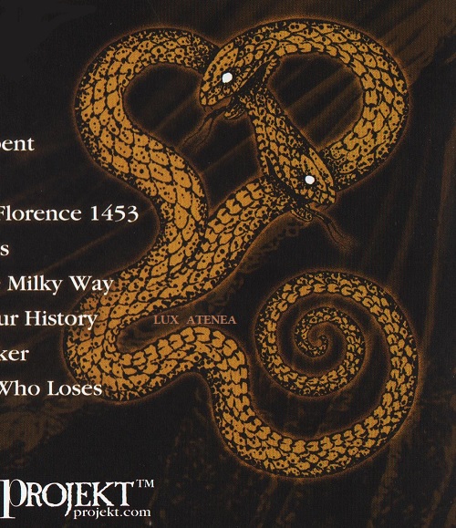 Black Tape For A Blue Girl The Cleft Serpent CD pic3