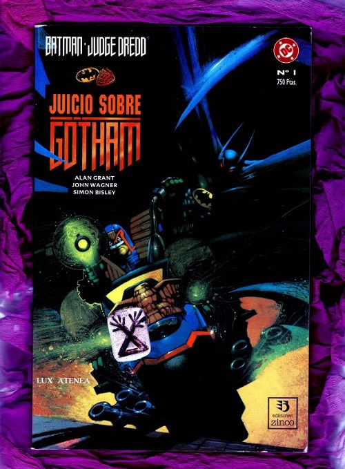 Batman Judge Dredd Juicio sobre Gotham