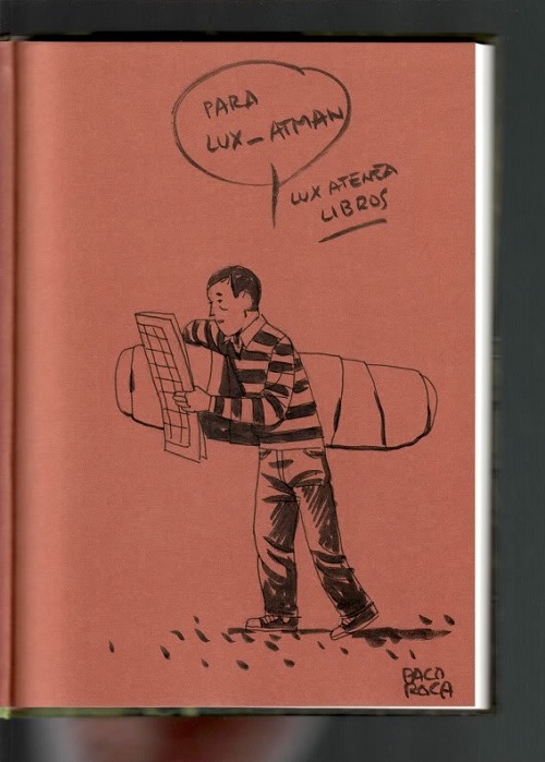 Dedicatoria Paco Roca Las Calles de Arena