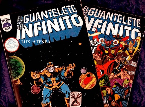 EL GUANTELETE DEL INFINITO VOL 3 y 4