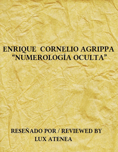 ENRIQUE CORNELIO AGRIPPA - NUMEROLOGÍA OCULTA