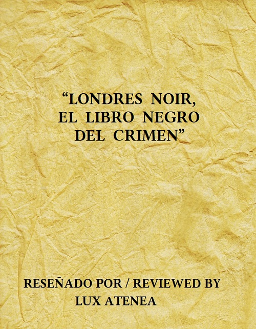 LONDRES NOIR, EL LIBRO NEGRO DEL CRIMEN