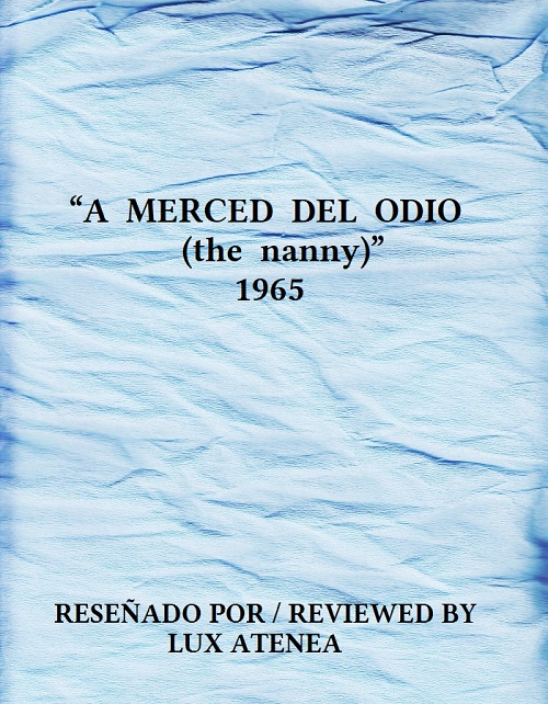 A MERCED DEL ODIO the nanny 1965
