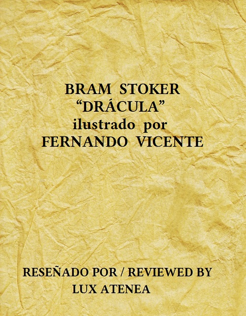 BRAM STOKER DRACULA ilustrado por FERNANDO VICENTE