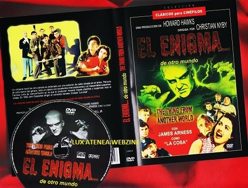 DVD EL ENIGMA DE OTRO MUNDO the thing from another world