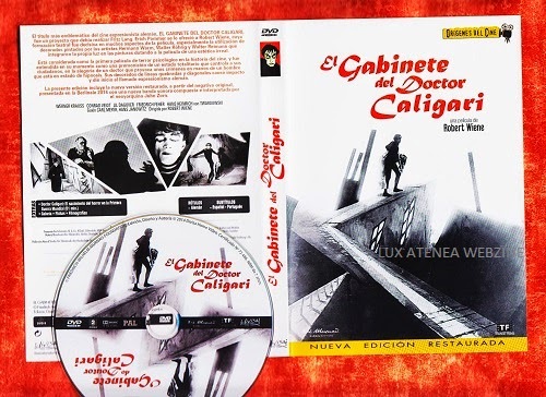 DVD EL GABINETE DEL DOCTOR CALIGARI das kabinett des Dr. Caligari