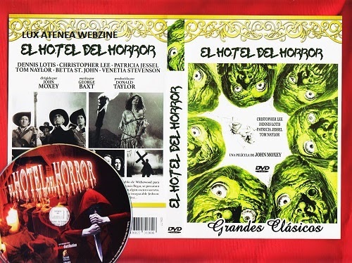 DVD EL HOTEL DEL HORROR horror hotel the city of the dead
