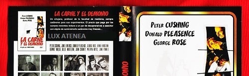 DVD LA CARNE Y EL DEMONIO the flesh and the fiends pic1