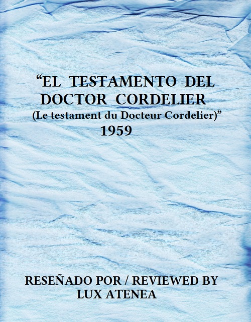 EL TESTAMENTO DEL DOCTOR CORDELIER 1959